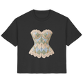 Korsett Motiv Damen Bustier Corset Top für Frauen - Ladies Organic Shirt