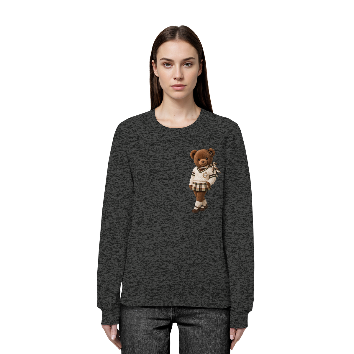 Korsett Motiv Damen Bustier Corset Top für Frauen - Organic Basic Unisex Sweatshirt