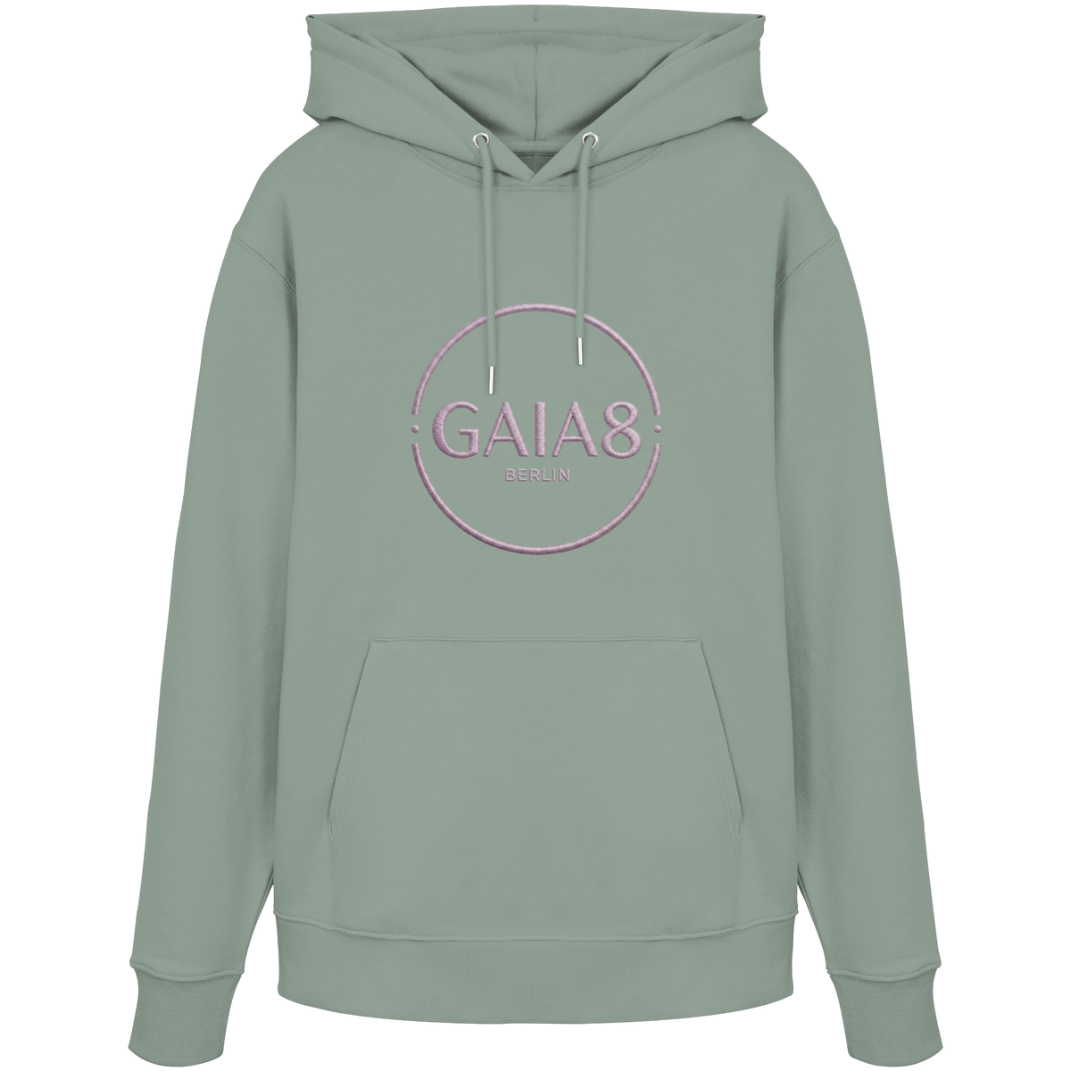 Lila Motiv Luxus & Minimalistisch - Organic Hoodie Herren