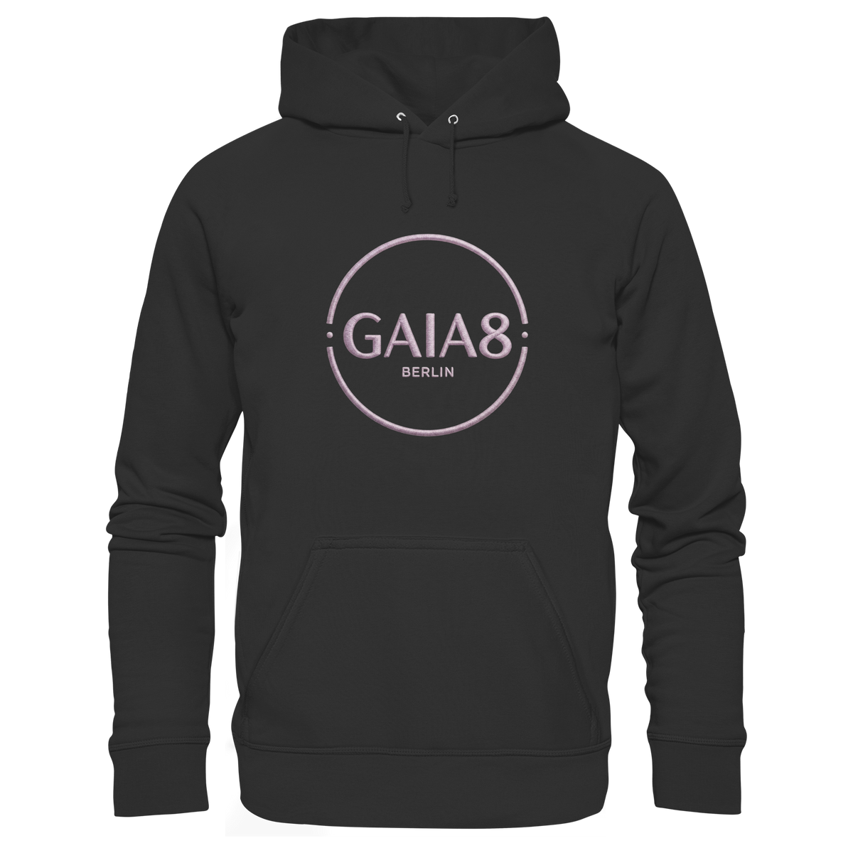 Lila Motiv Luxus & Minimalistisch - Organic Hoodie Herren