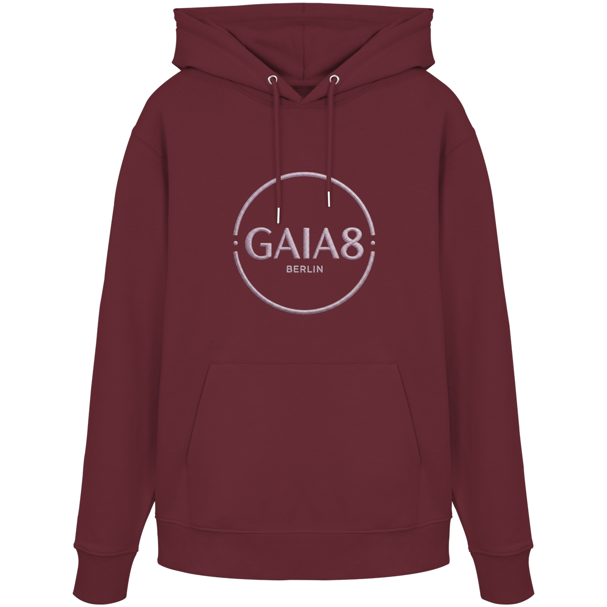 Lila Motiv Luxus & Minimalistisch - Organic Hoodie Herren