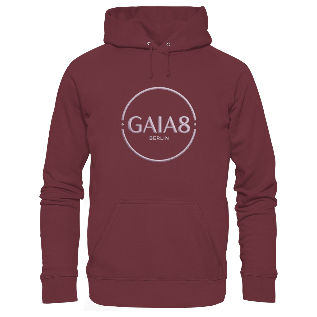 Lila Motiv Luxus & Minimalistisch - Organic Hoodie Herren