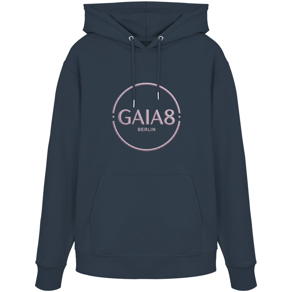 Lila Motiv Luxus & Minimalistisch - Organic Hoodie Herren