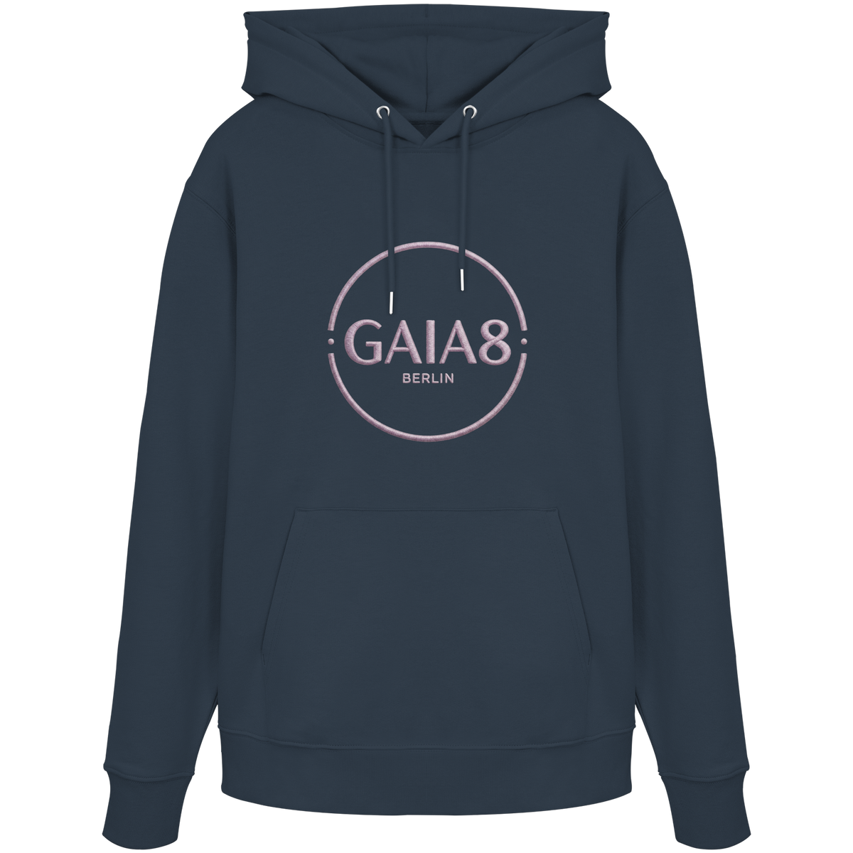 Lila Motiv Luxus & Minimalistisch - Organic Hoodie Herren