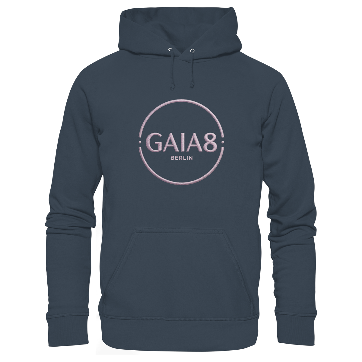 Lila Motiv Luxus & Minimalistisch - Organic Hoodie Herren