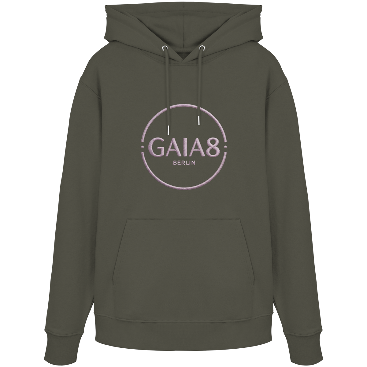 Lila Motiv Luxus & Minimalistisch - Organic Hoodie Herren