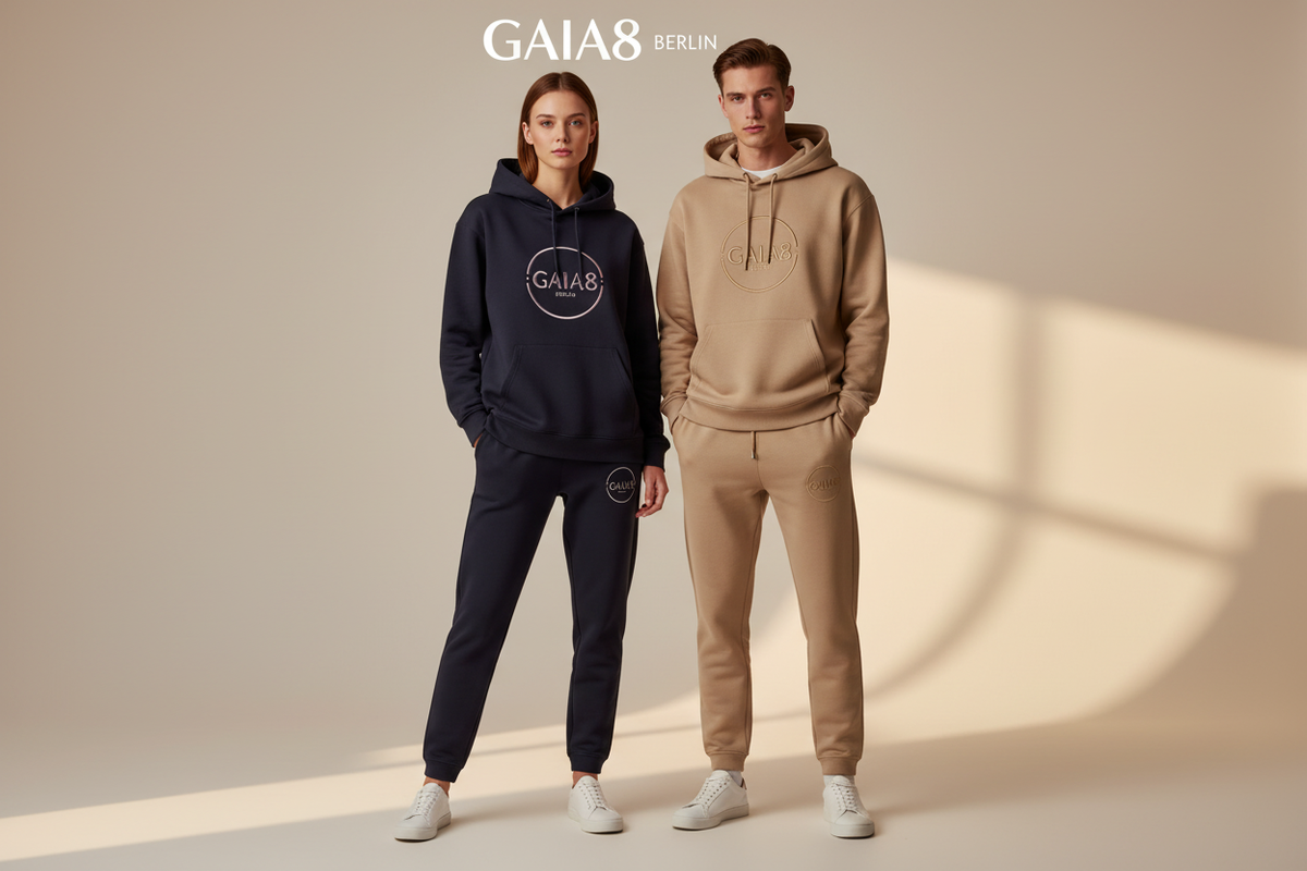 GAIA8 Cover - Navy & Beige